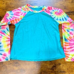 🌈6/$10 Tie Dye Swim Dri-Fit Top